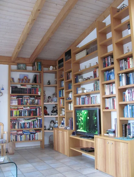 Massgefertigter Einbau im Wohnraum